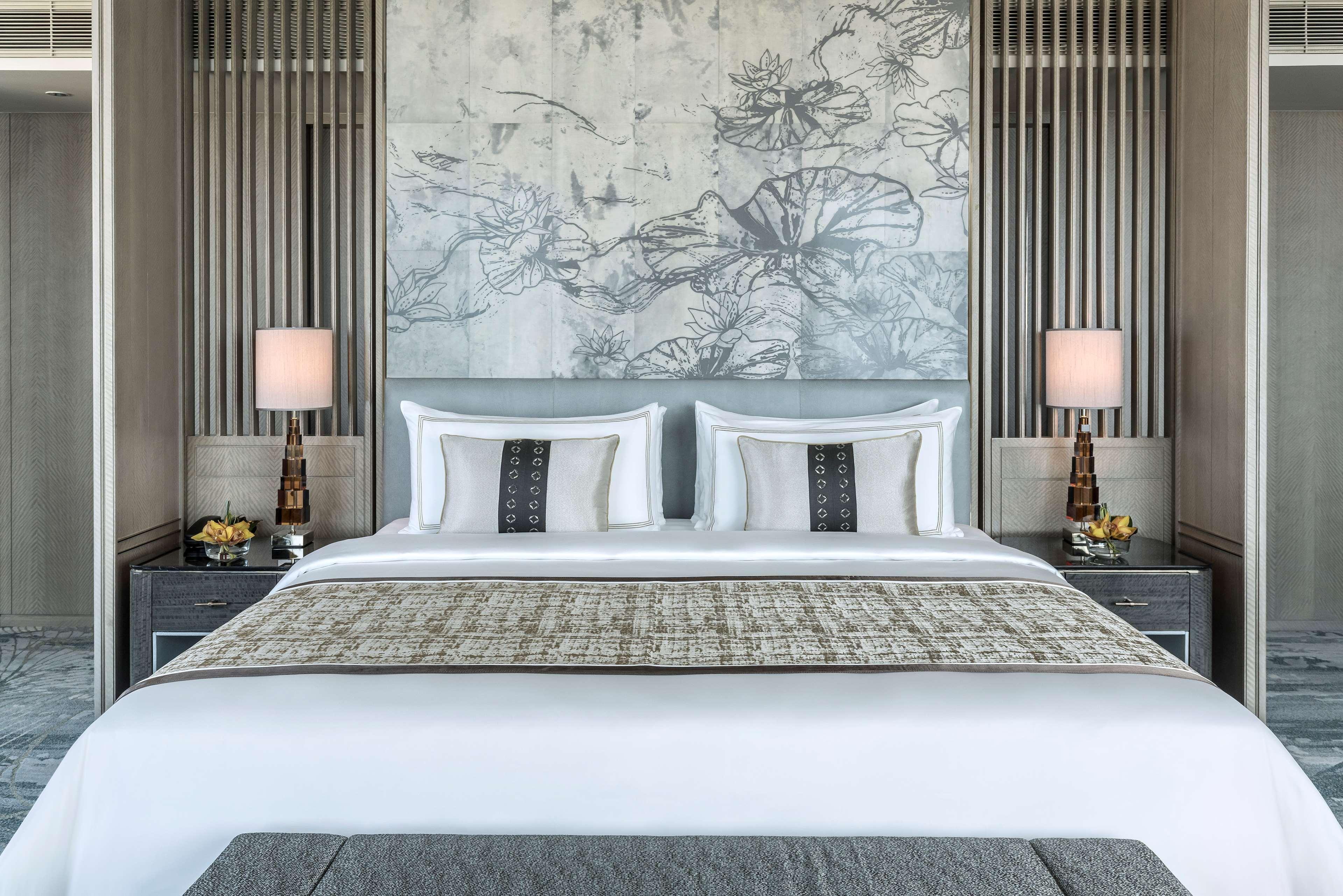 Shangri-La Коломбо Екстер'єр фото A bedroom at the hotel