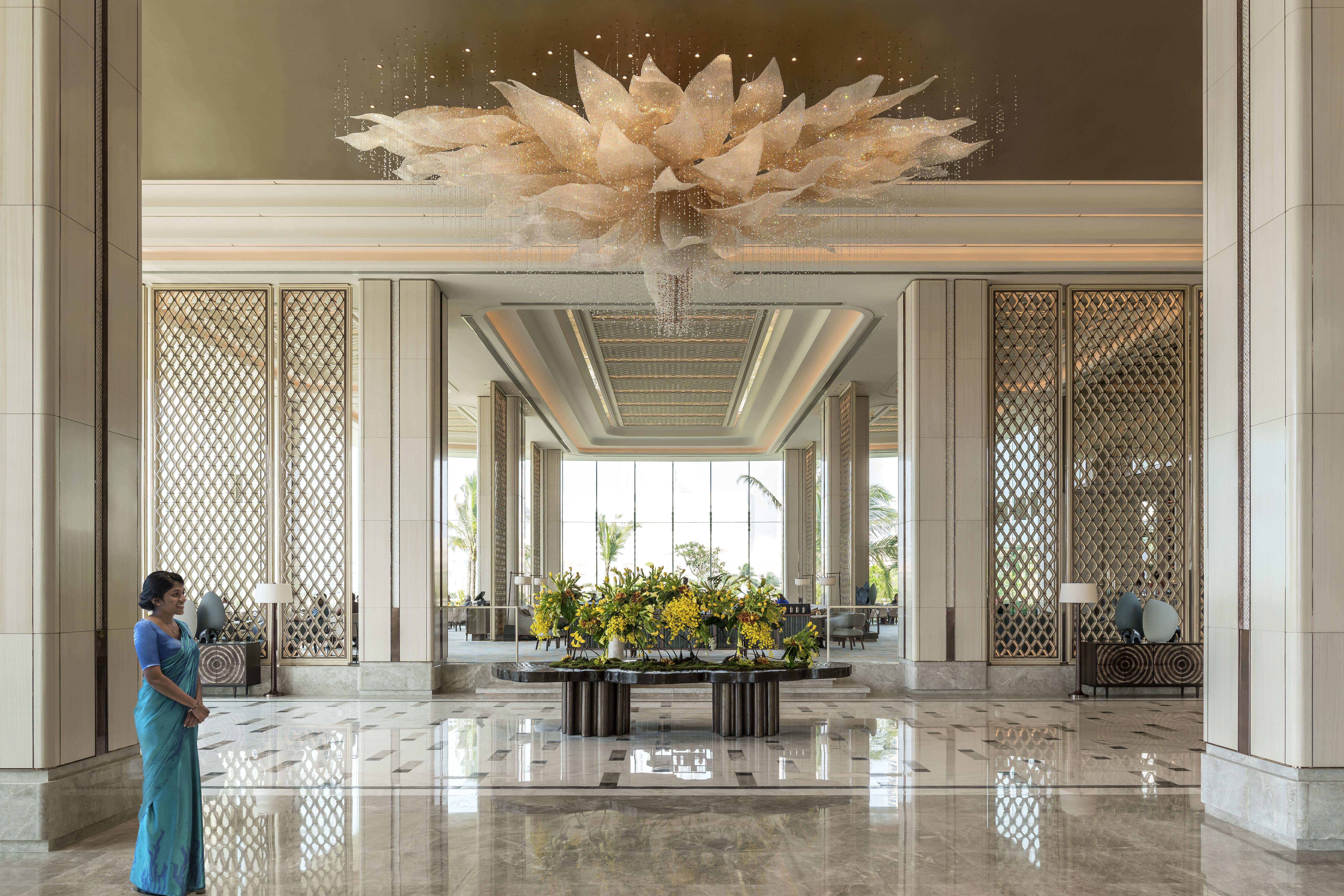 Shangri-La Коломбо Екстер'єр фото The lobby of the hotel