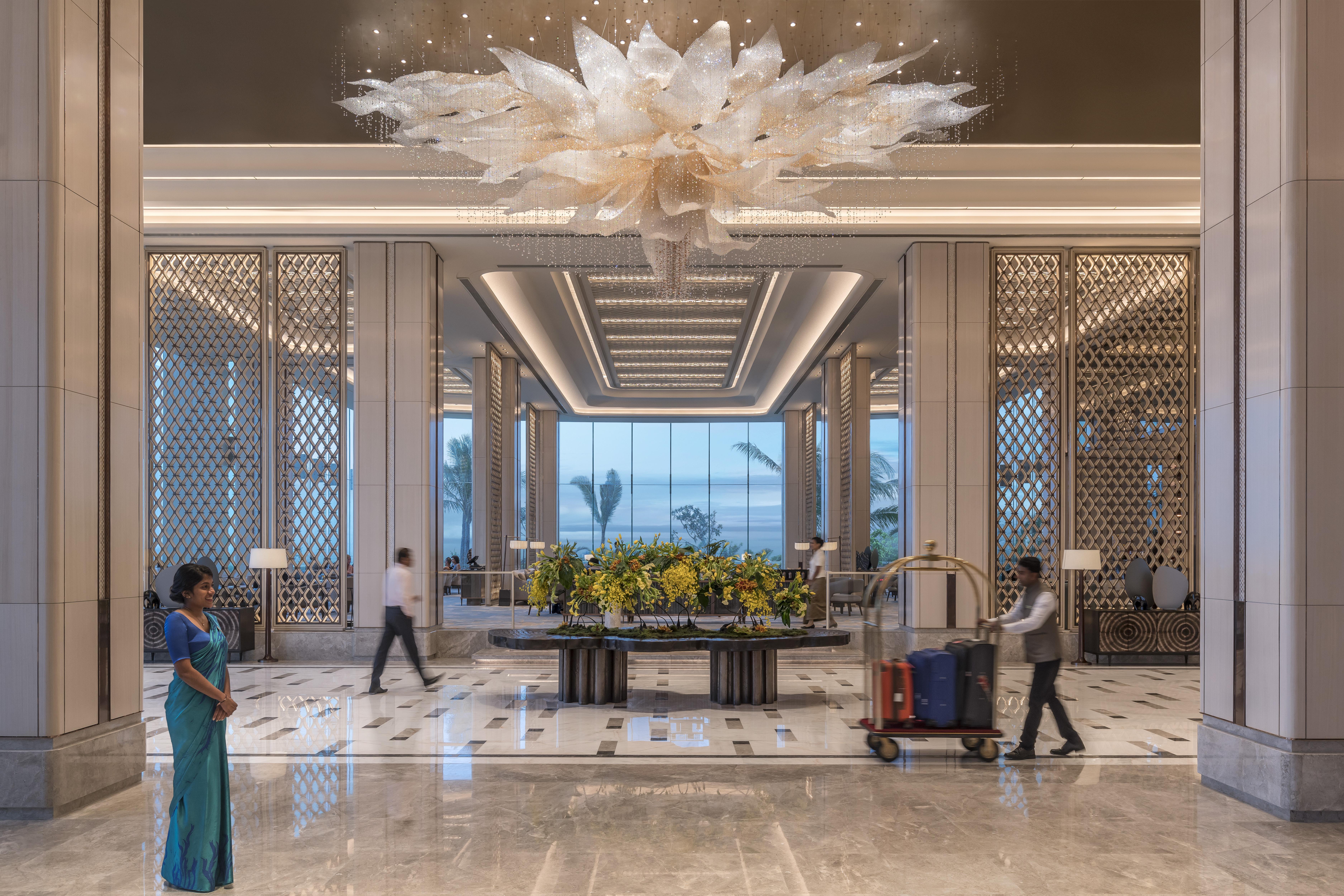 Shangri-La Коломбо Екстер'єр фото The lobby of the hotel