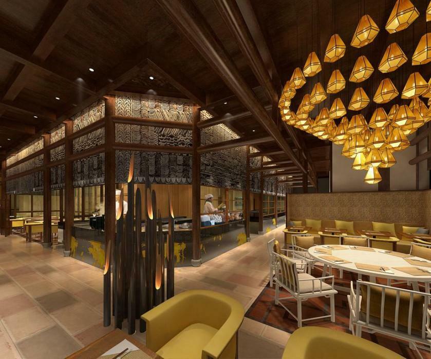 Shangri-La Коломбо Екстер'єр фото The interior of the restaurant