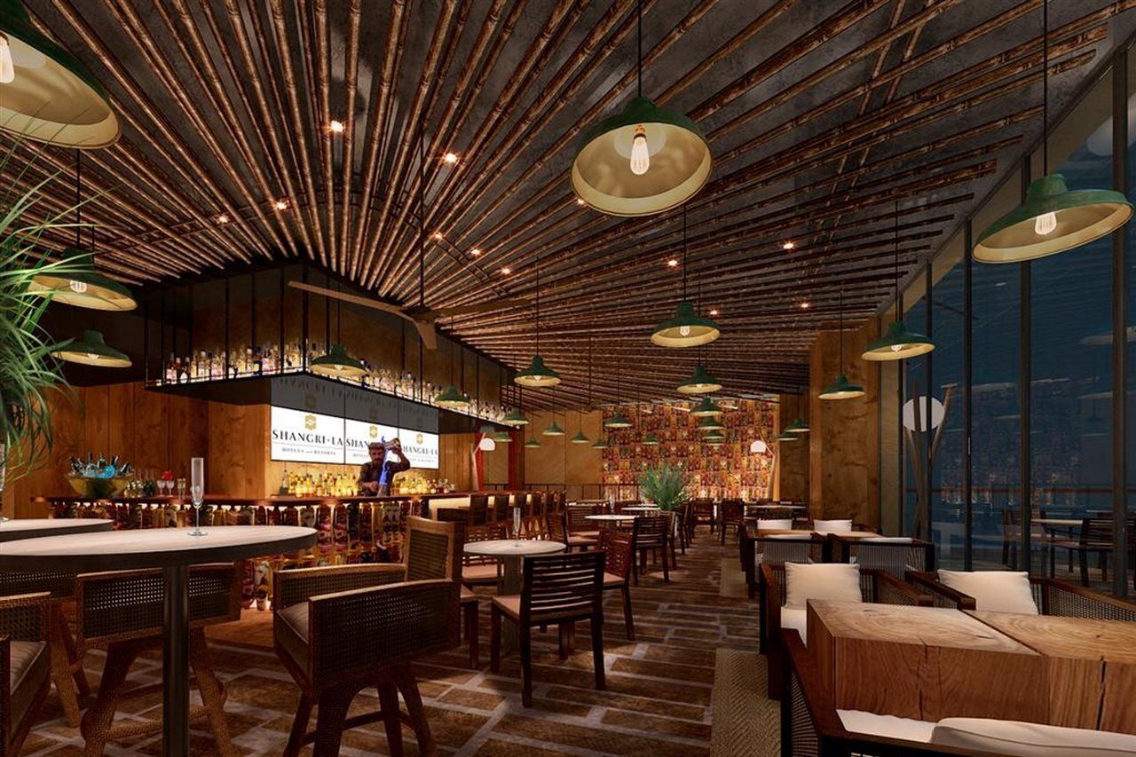 Shangri-La Коломбо Екстер'єр фото Interior of the restaurant